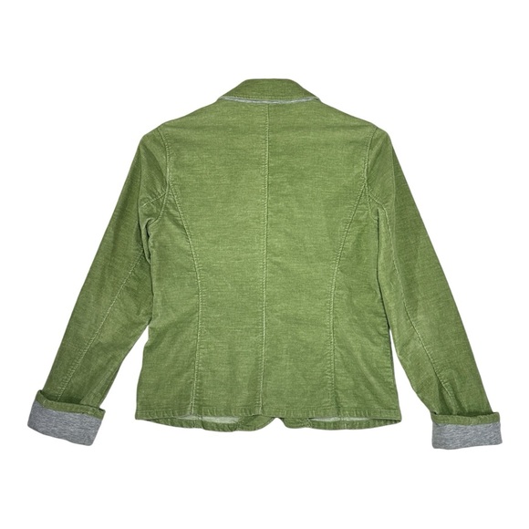 Sundance Micro Corduroy Blazer w/ Pockets - Lime Green - Picture 2 of 6